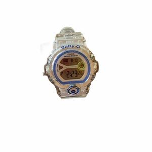 BABY G by G SHOCK white/blue/clear watch